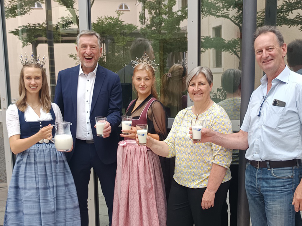 Bayerische Milchhoheiten beim BBV