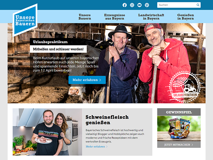 Werbung für Urlaubspraktikum