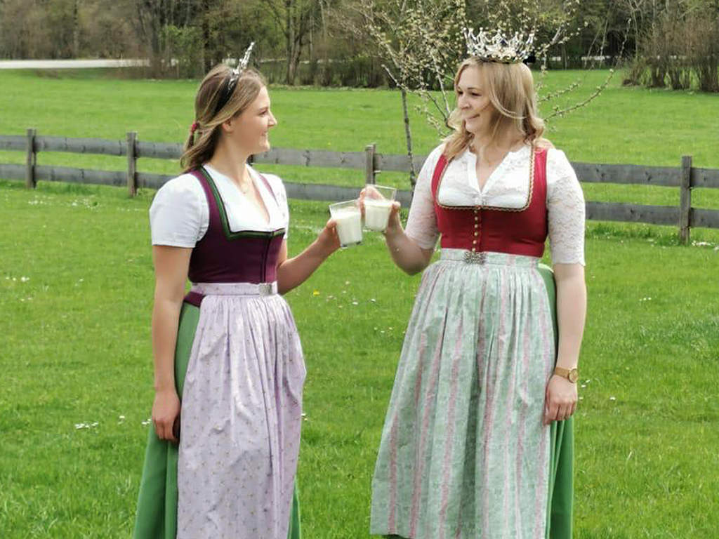 Bayerische Milchbotschafterinnen weiter im Amt