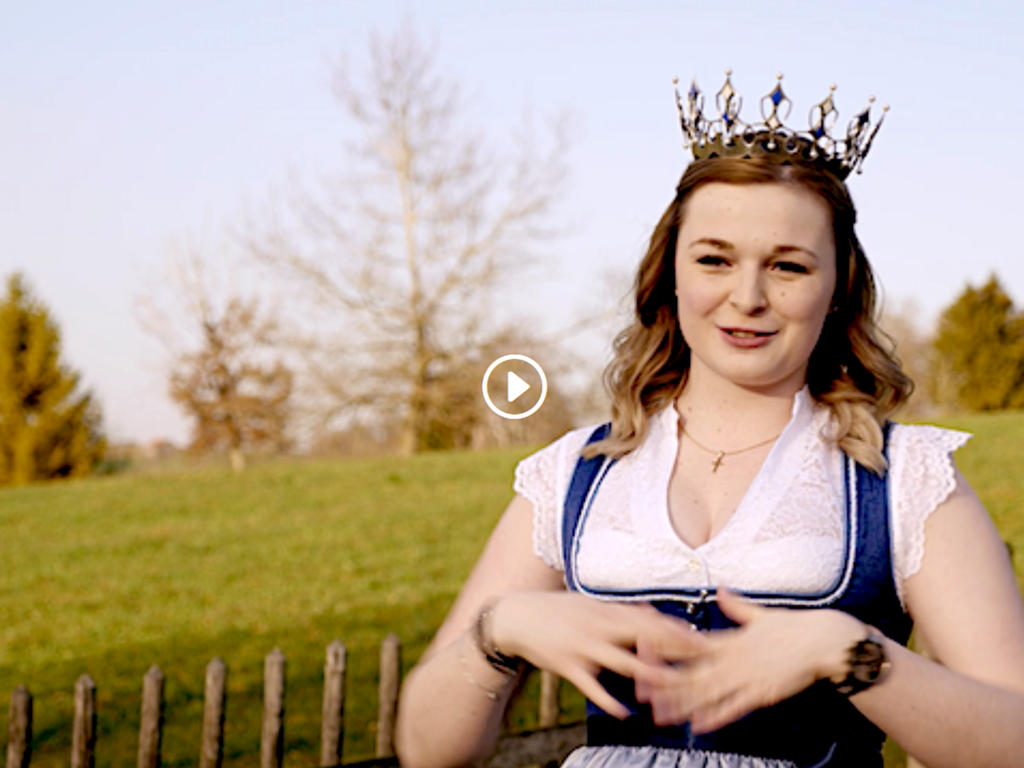 TV-Beitrag über Bayerische Milchkönigin