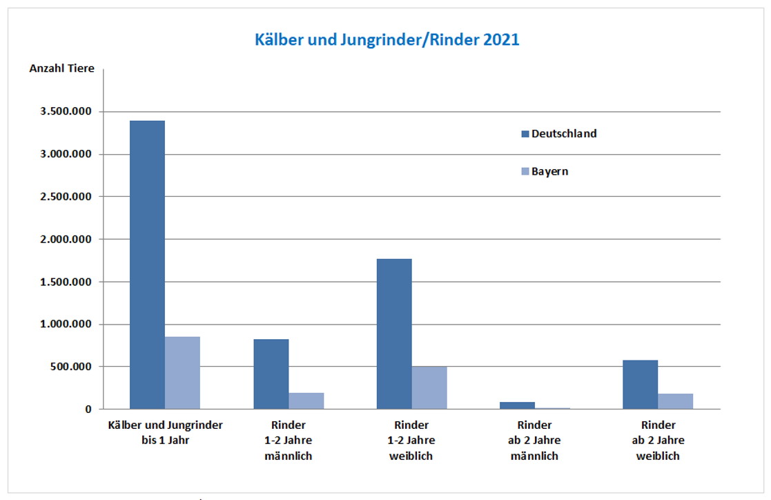 Milchviehhalter in Bayern Stand Mai 2021