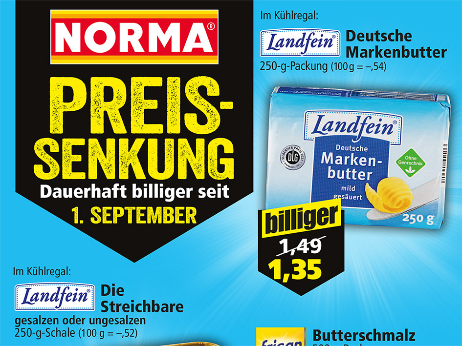 Aldi und Co.: Neuer Butterkrieg!!!