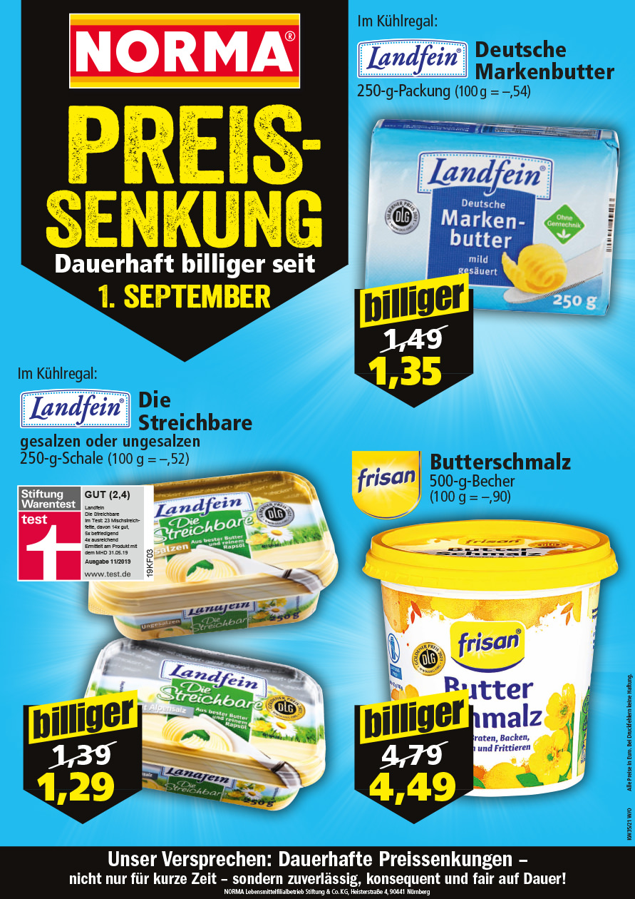 Aldi und Co.: Neuer Butterkrieg!!!