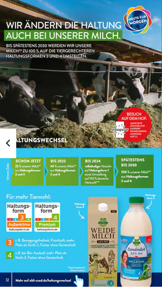 Haltungsformkennzeichnung: Erste Produkte im Regal